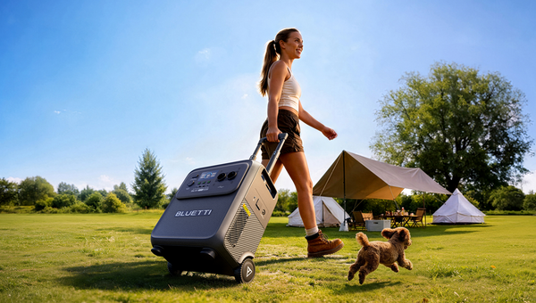 BLUETTI Elite 400 Draagbare Powerstation met Wieltjes en Handvat