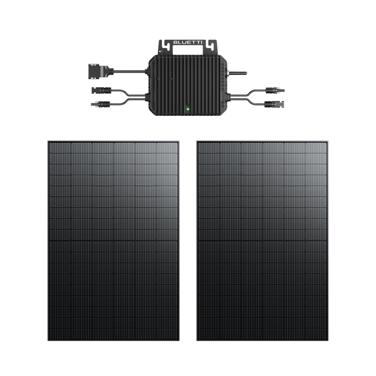 Bluetti 2e gen Balkon Solar System | 800 W output