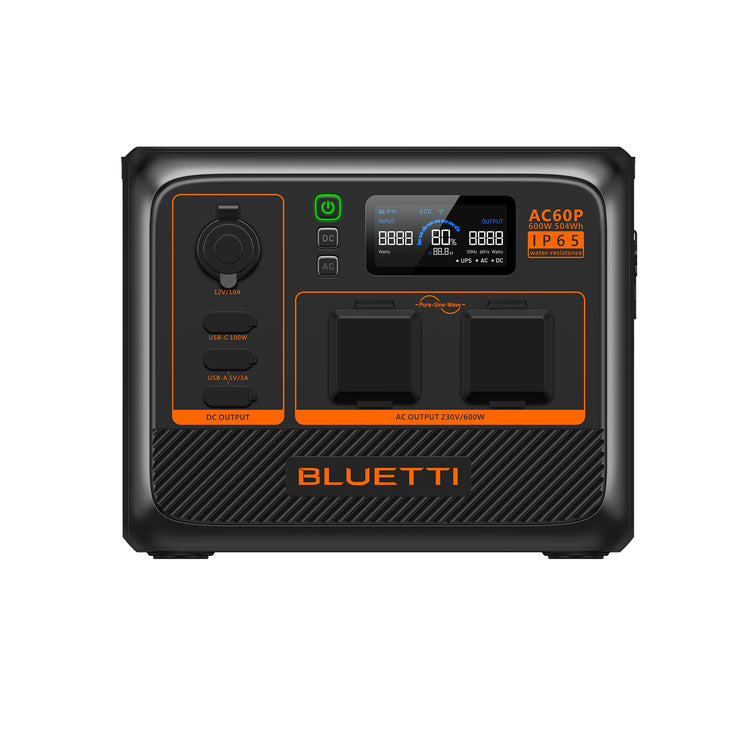 Przenośna elektrownia BLUETTI AC60P | 600 W 504 Wh