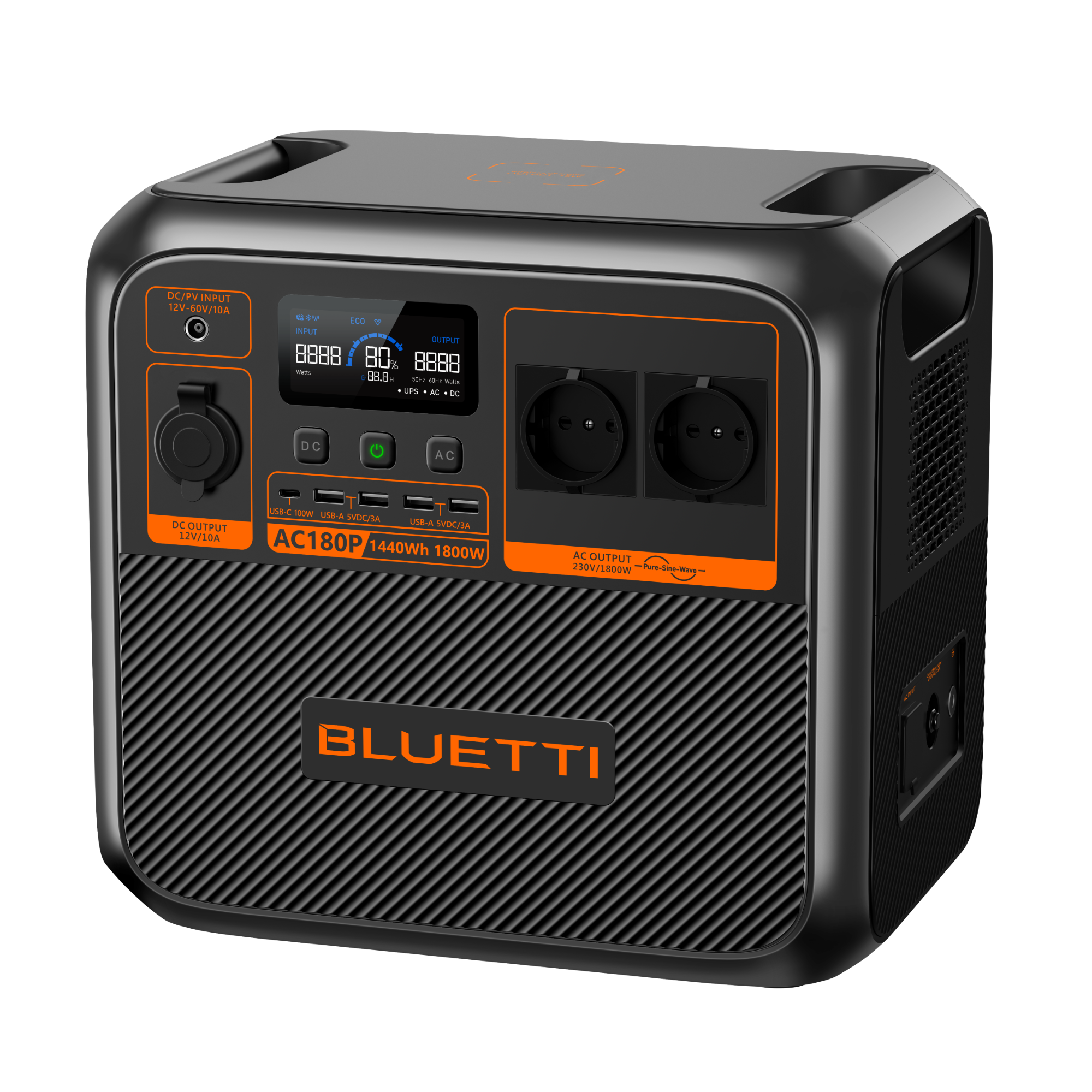 Generator Solar Portabil BLUETTI AC180P + PV350