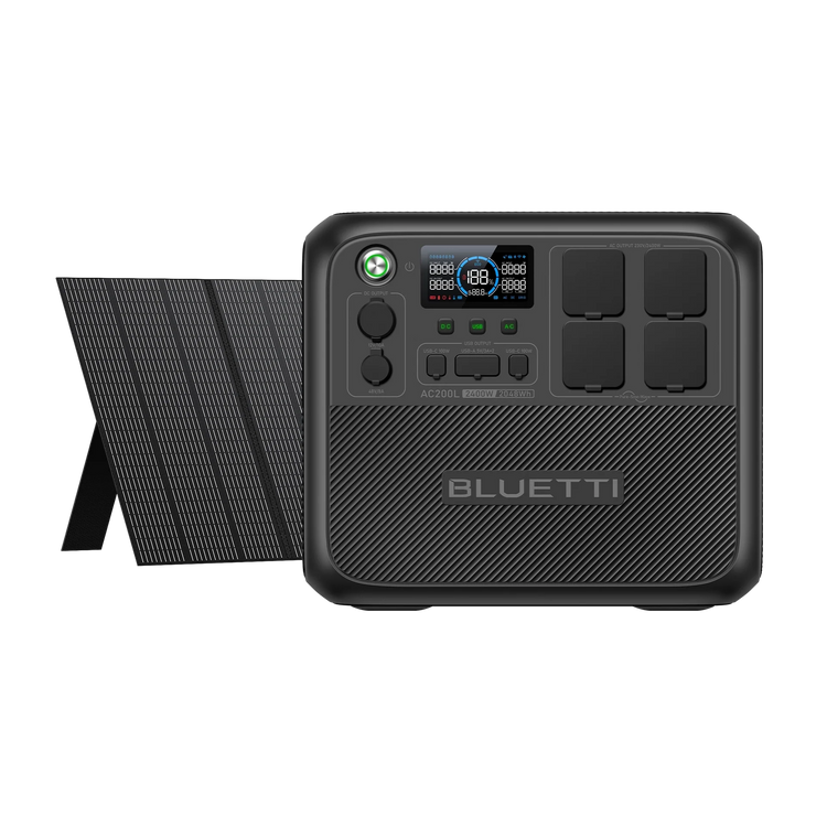 Bluetti AC200L+200 W Solar Generator Kit