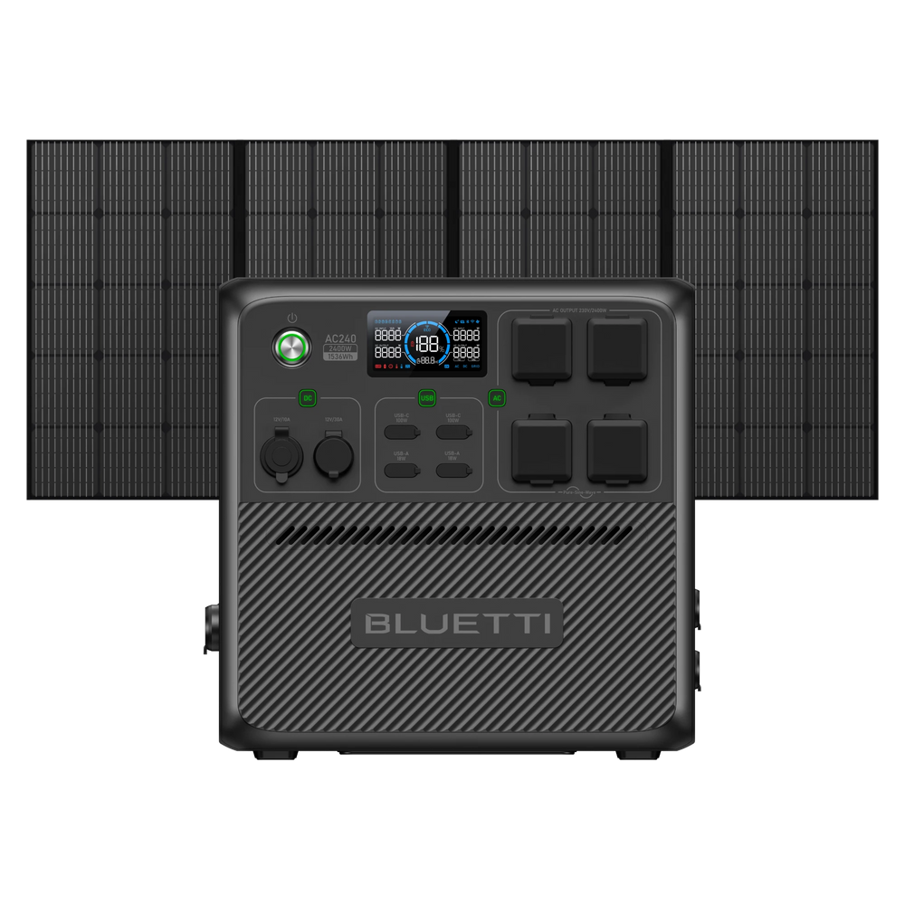 BLUETTI AC240 Portable Power Station | 2400W 1536Wh