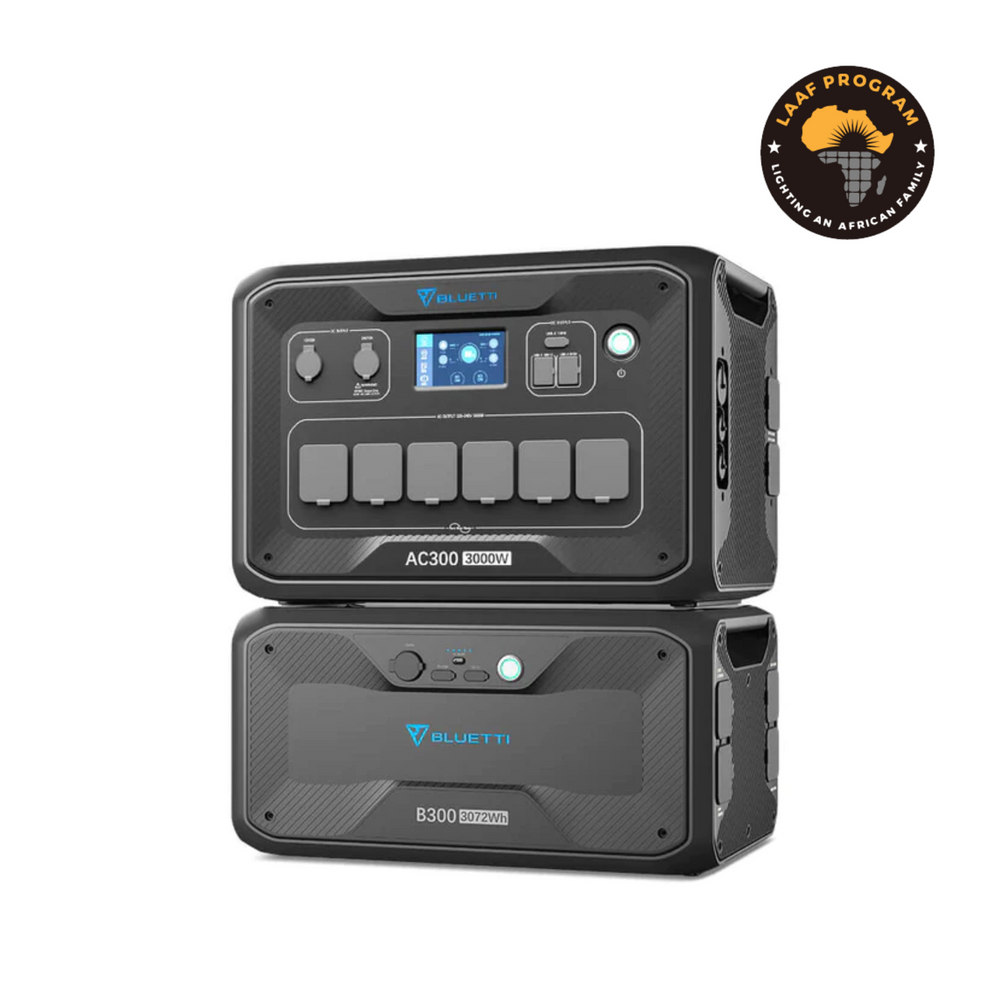 BLUETTI AC300+B300 Back-up batterij voor thuis