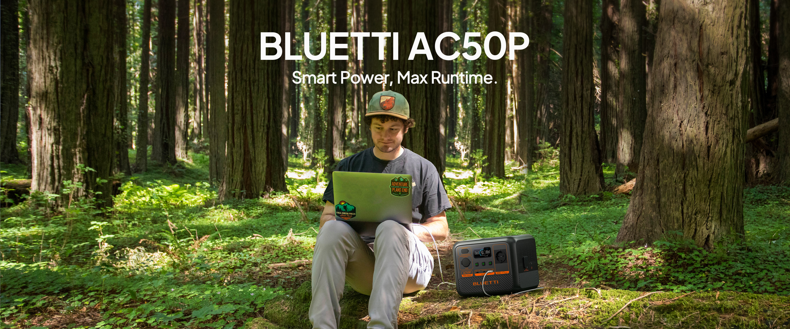 BLUETTI AC50P - Smart Power, Max Runtime