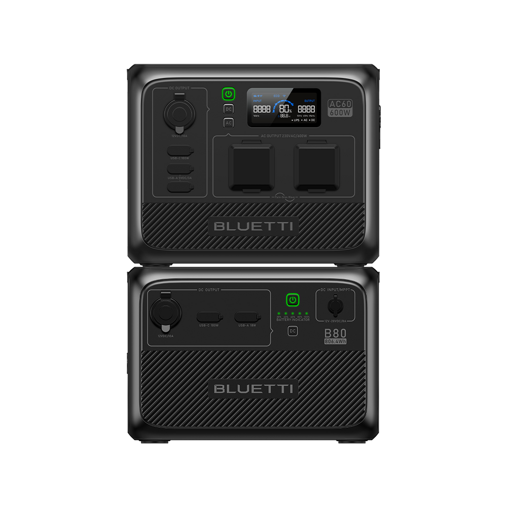 BLUETTI AC60 Portable Power Station | 600W 403Wh