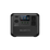 A black BLUETTI AC70 portable power station with a digital display, multiple ports, and buttons on the front panel.