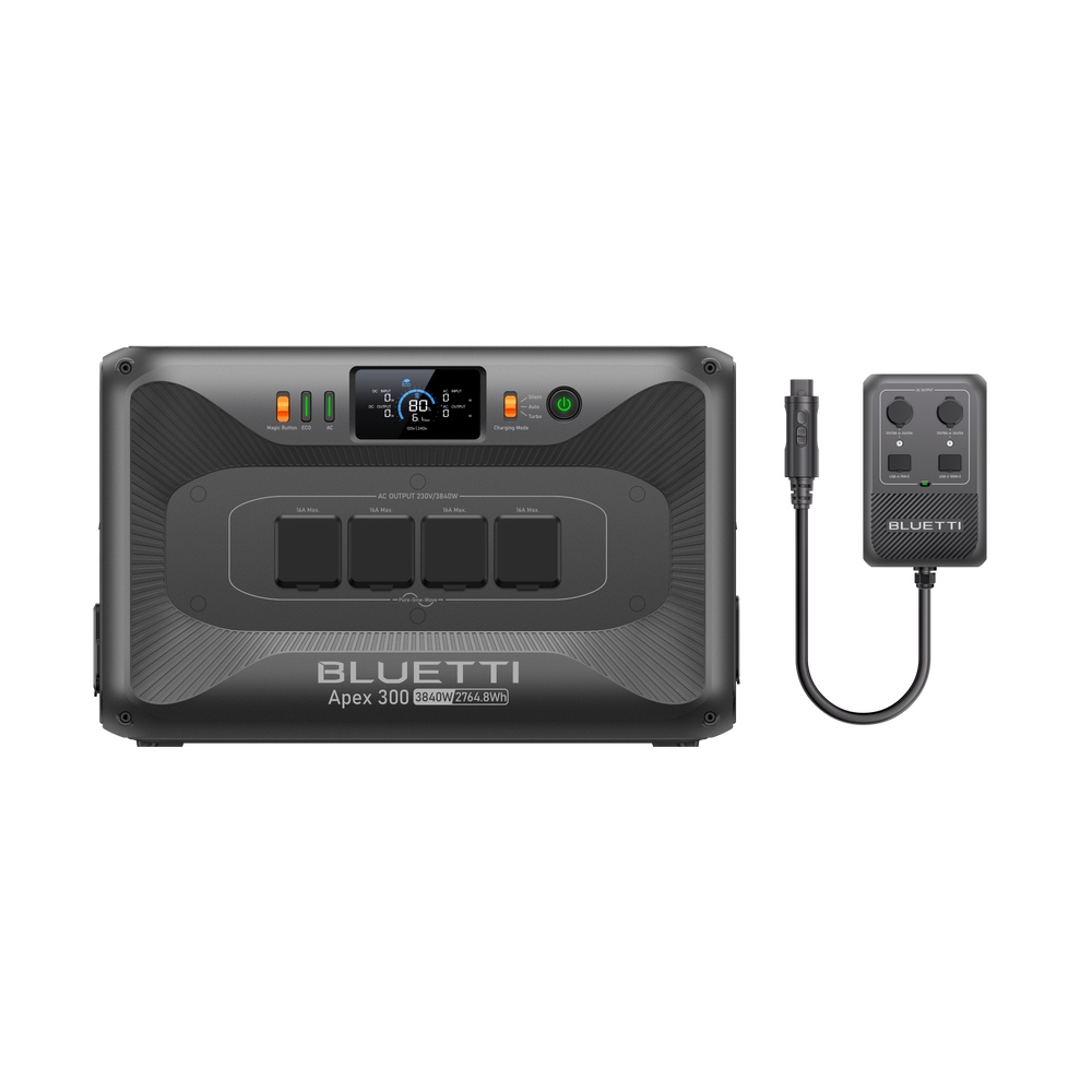 BLUETTI Apex 300 Motorhome Power Solution | 3840W Portable Power