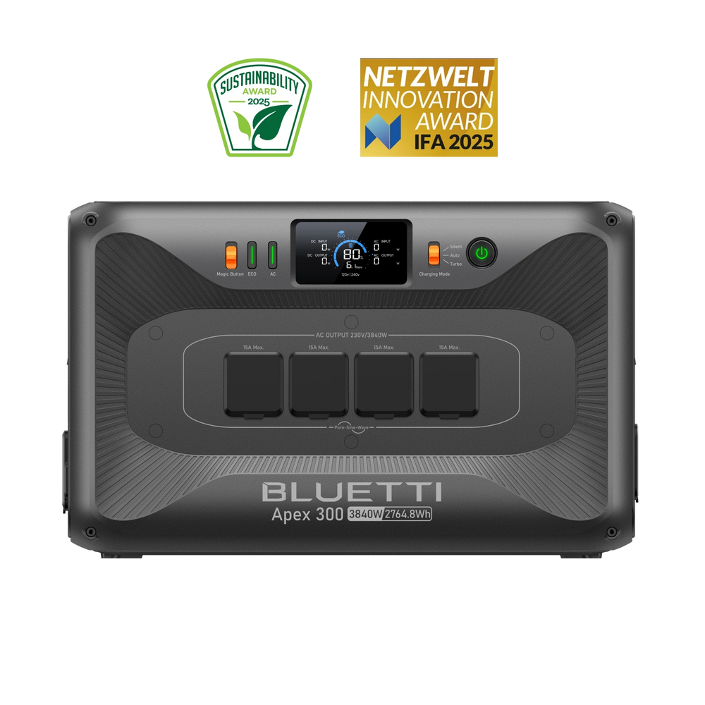 BLUETTI Apex 300 Versatile Power Station | 3.840W 2.764,8Wh