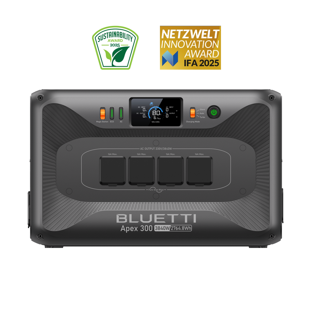 BLUETTI Apex 300 Versatile Power Station | 3.840W 2.764,8Wh