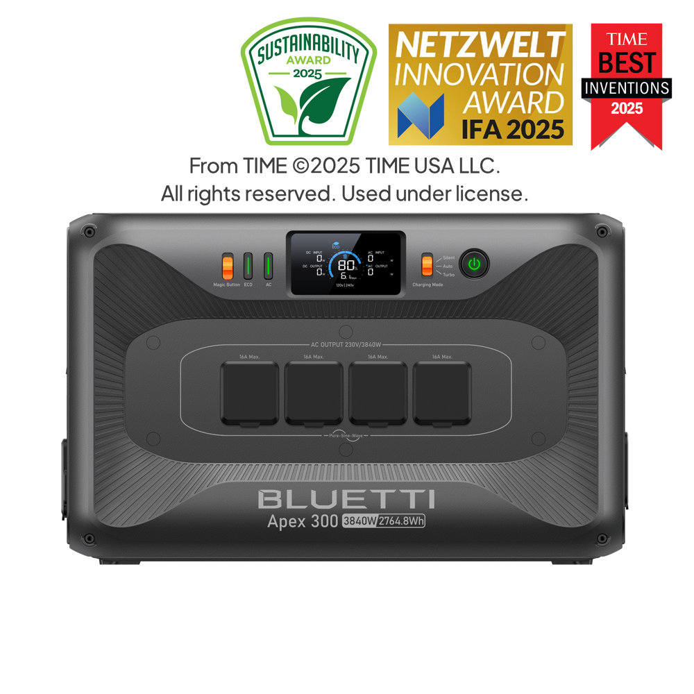 BLUETTI Apex 300 Versatile Power Station | 3.840W 2.764,8Wh