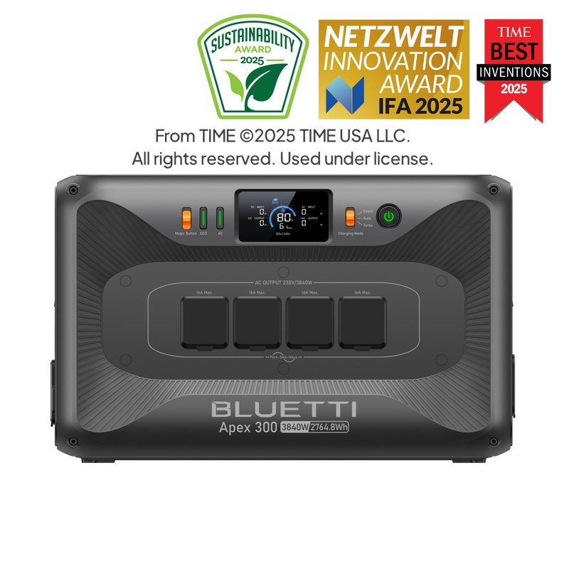 BLUETTI Apex 300 Versatile Power Station | 3.840W 2.764,8Wh