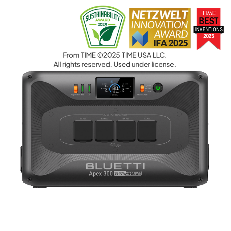 BLUETTI Apex 300 Versatile Power Station | 3.840W 2.764,8Wh