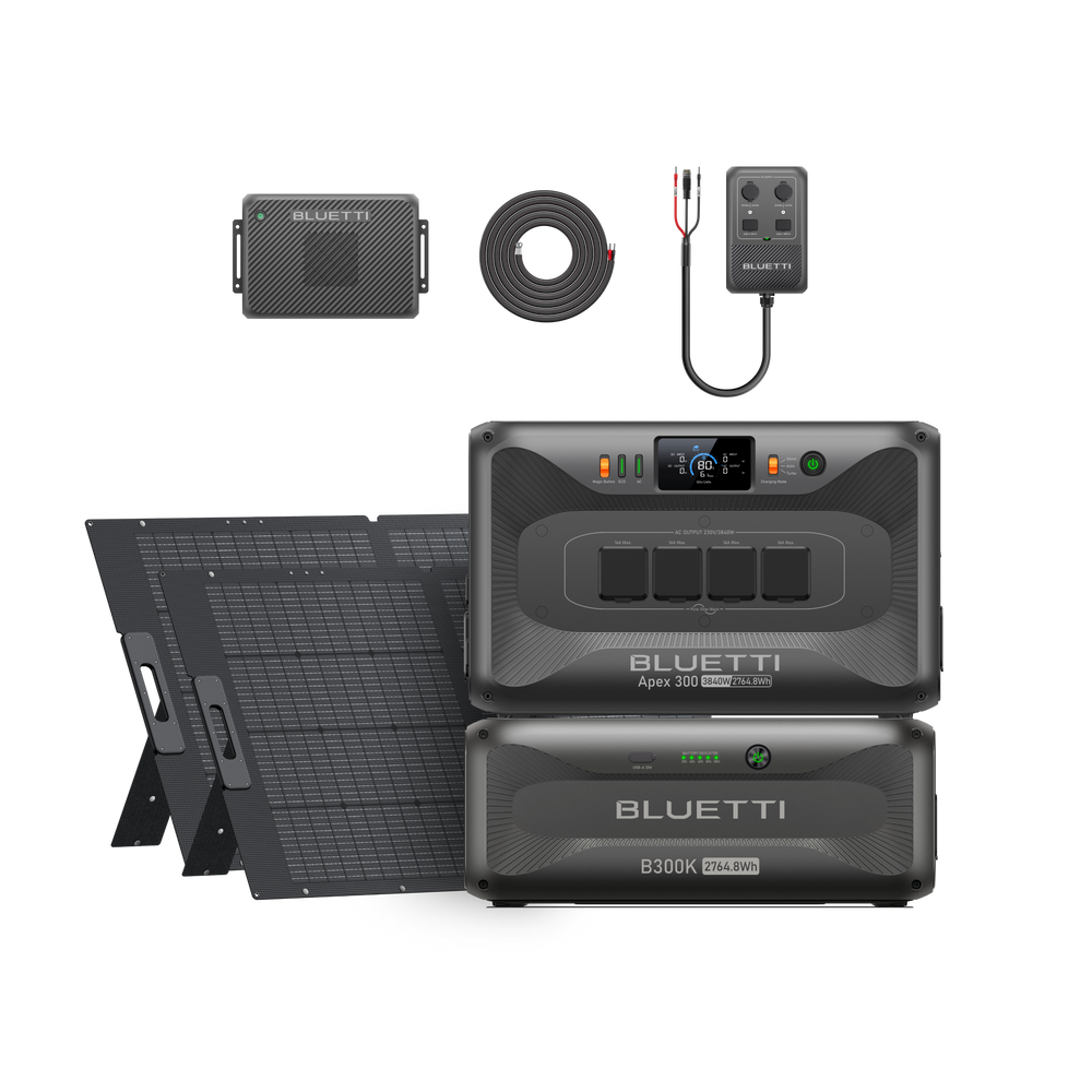 Apex 300 + B300K + Charger 2 + DC Hub + 2*350W