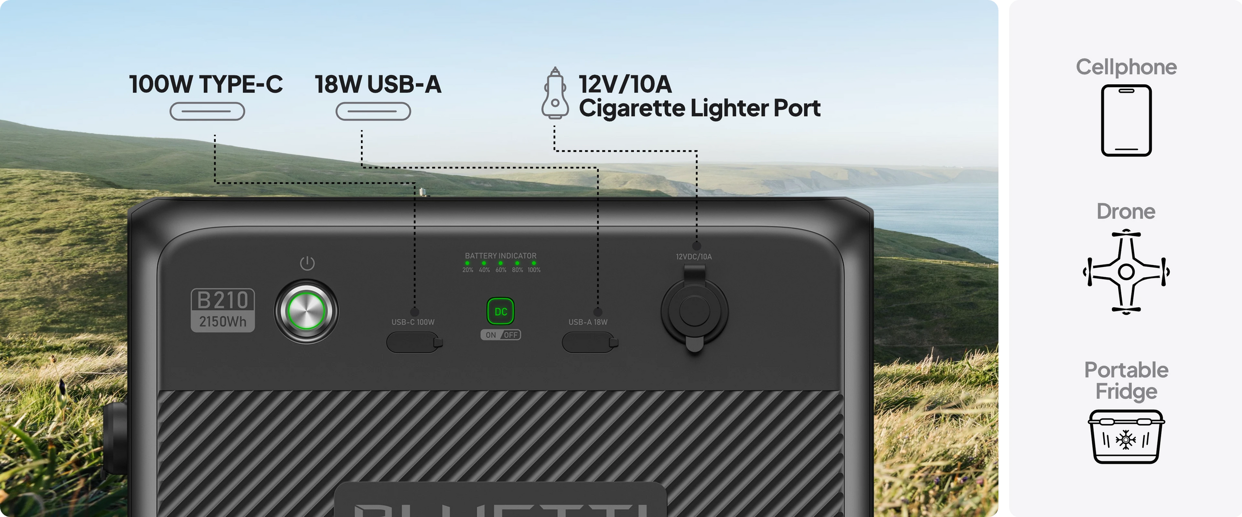 BLUETTI B210 Expansion Battery | 2150Wh - BLUETTI EU