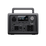 A portable power station with various input and output ports, buttons.