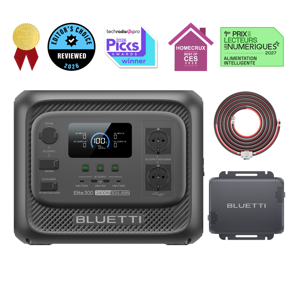 BLUETTI Elite 300 + Charger 1