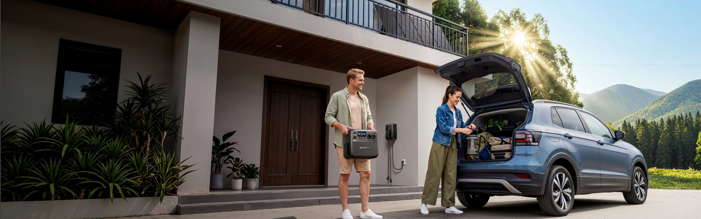 Home Solar Storage<br> & Weekend Portable Power