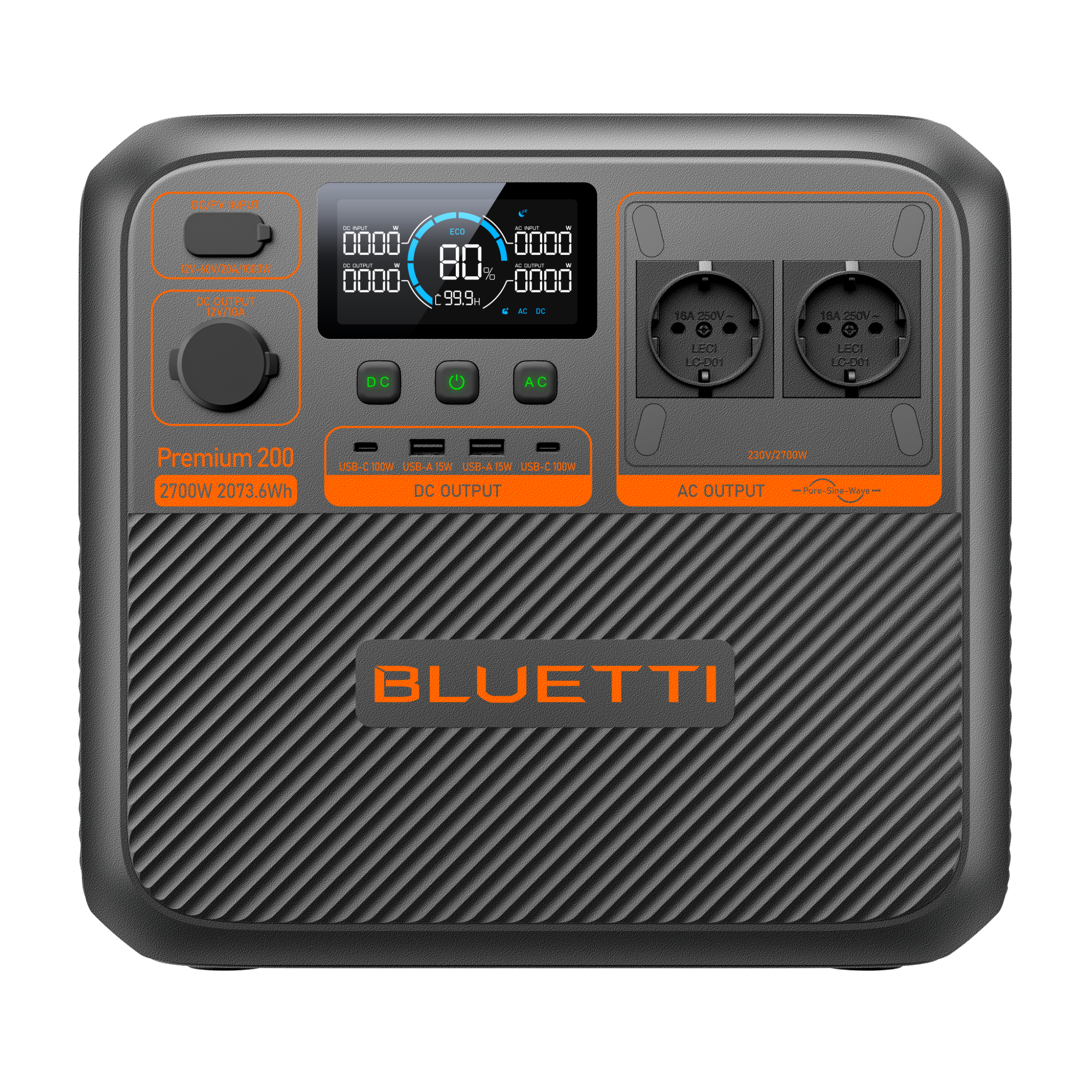 Generator Solar Portabil BLUETTI Premium 200 V2 + PV200