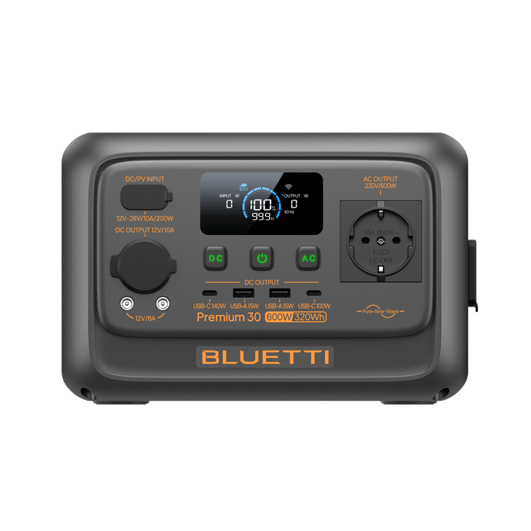 BLUETTI Premium 30 V2 Portable Power Station | 600W 320Wh