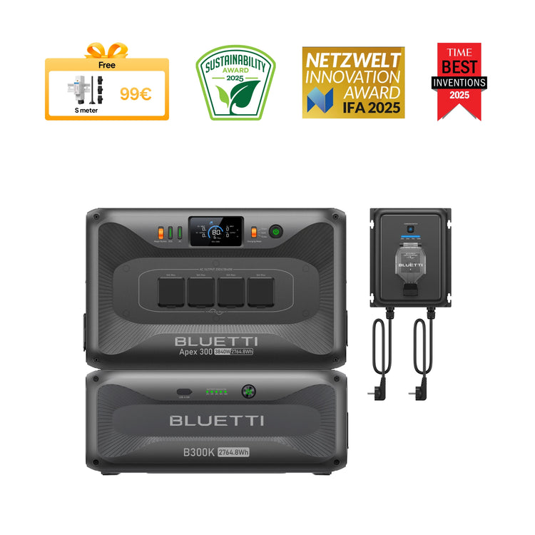 BLUETTI Balco Transfer Hub + Apex 300 + B300K