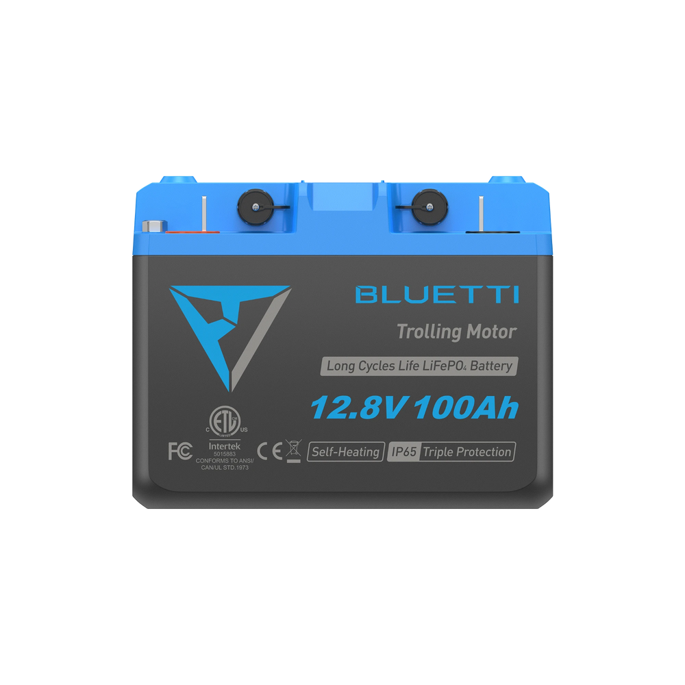 BLUETTI B1210 LiFePO₄ Trolling Motor Battery 12.8 V, 100 Ah