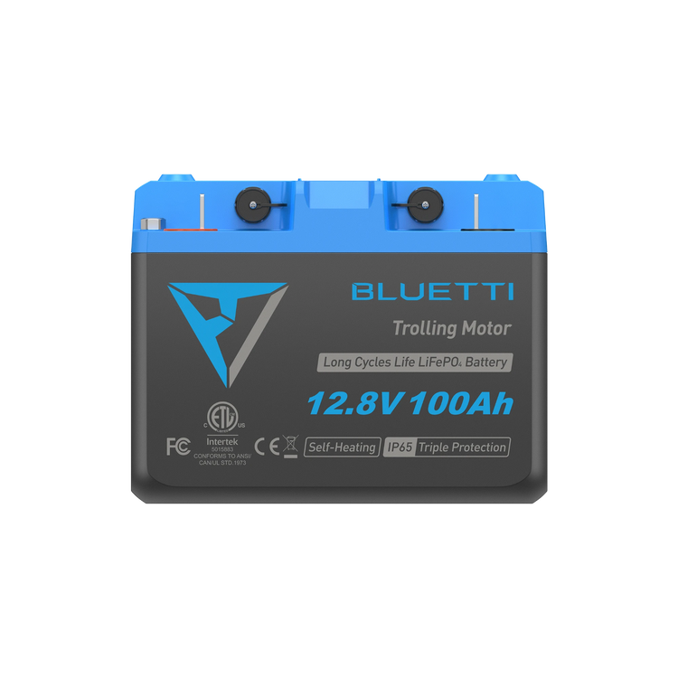 BLUETTI B1210 LiFePO₄ Trolling Motor Battery 12.8 V, 100 Ah