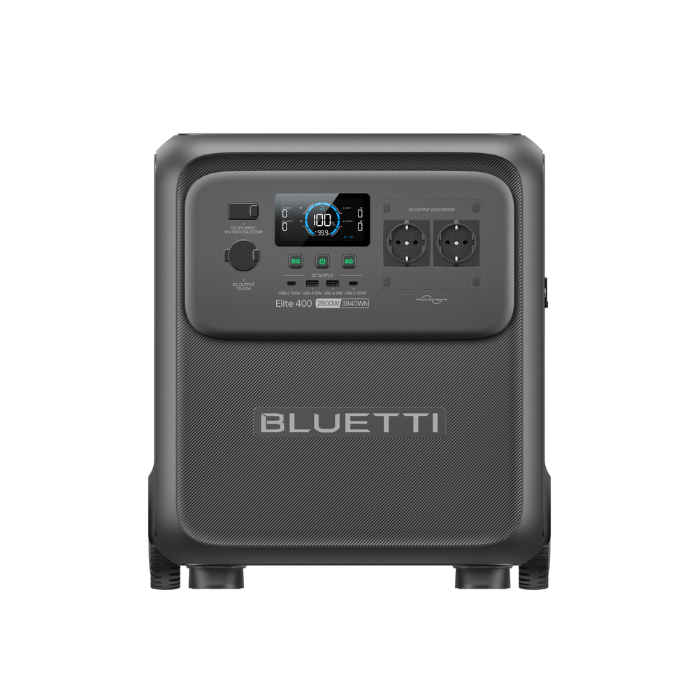 BLUETTI Elite 400 Portable Power Station | 2.600W 3.840Wh