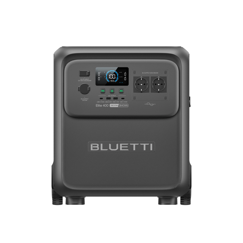 BLUETTI Elite 400 Portable Power Station | 2.600W 3.840Wh