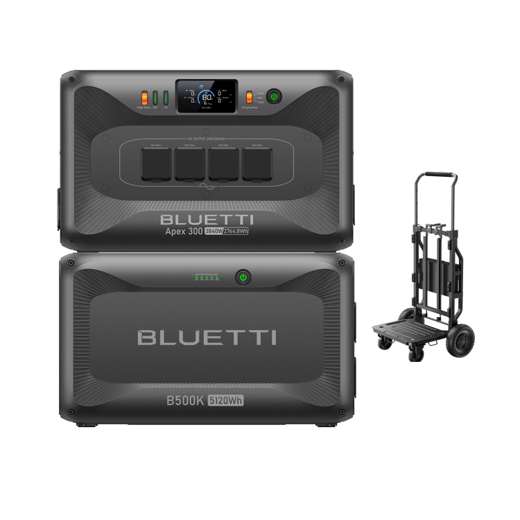 BLUETTI B500K+Apex 300+Trolley 2
