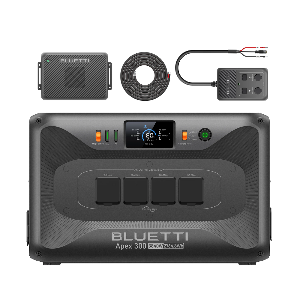 BLUETTI Charger 2 | 1200W Alternator & Solar Dual DC Charger