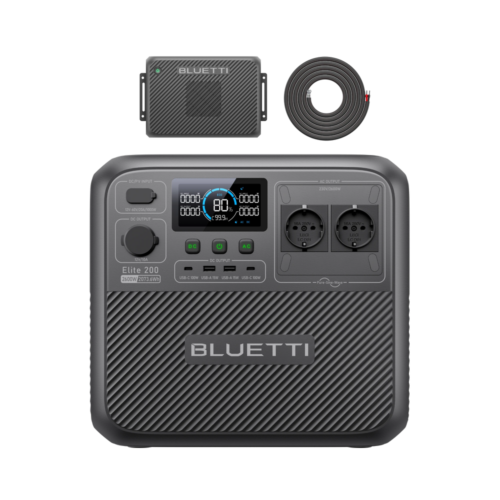 BLUETTI Elite 200 V2 + Charger 2