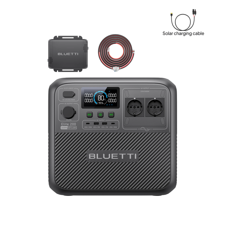 BLUETTI Elite 200 V2 + Charger 1