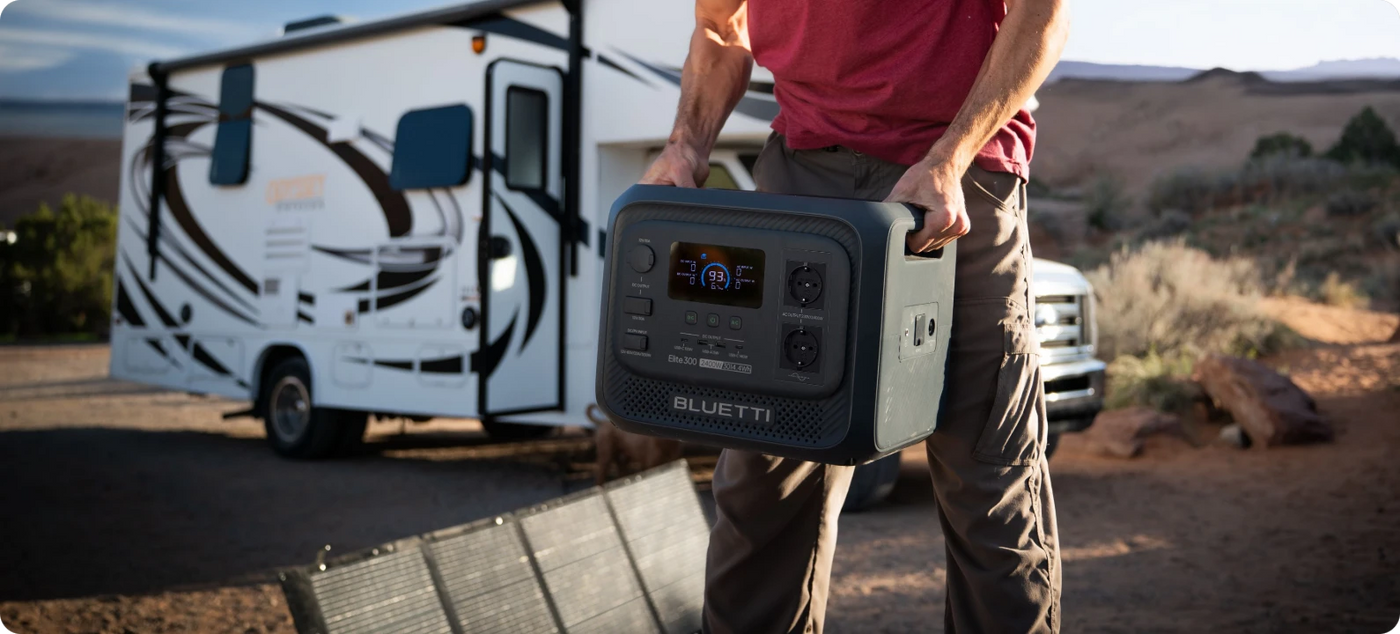 Your RV, your layout.Plug it or solar it
