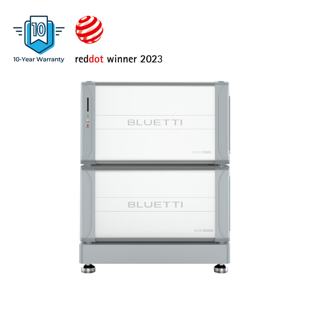 BLUETTI AC200MAX + 2*B230 back-up batterij voor thuis (6144WH）